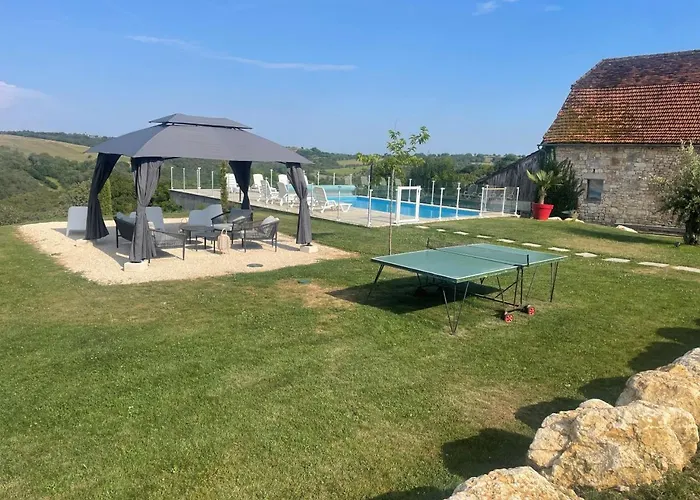 بيت للعطل Grange Avec Vue, Proche De Sarlat, Calme Et Depaysement Au Coeur Du Lot *