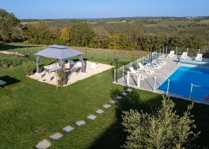 بيت للعطل Grange Avec Vue, Proche De Sarlat, Calme Et Depaysement Au Coeur Du Lot *