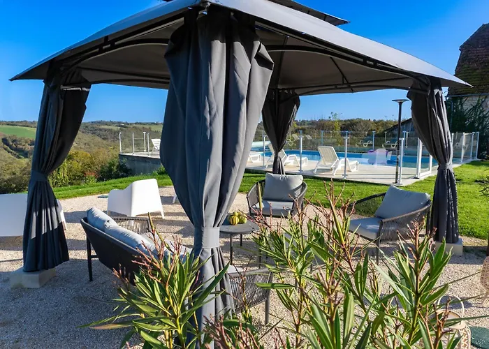 Grange Avec Vue, Proche De Sarlat, Calme Et Depaysement Au Coeur Du Lot بيت للعطل Beaumat