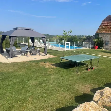 Prázdninový dům Grange Avec Vue, Proche De Sarlat, Calme Et Depaysement Au Coeur Du Lot *